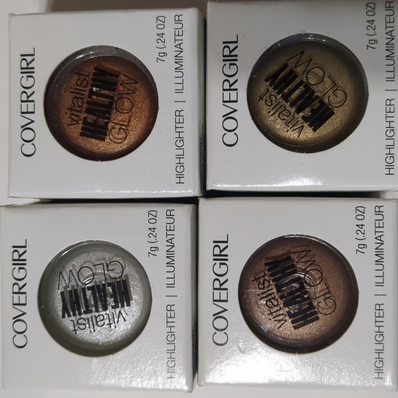 Covergirl Vitalist Healthy Glow Highlighter 4 piece's Lot - Picture 4 of 4